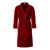 Earl Claret Men's Dressing Gown - Front | Bown of London